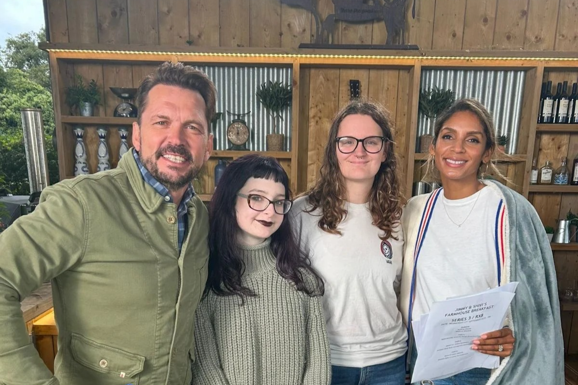 Jimmy Doherty, Bonnie Murphy, Grace Clarke and Shivi Ramoooutar